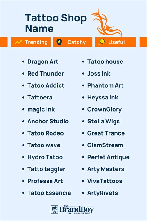 tattoo shop name suggestions|tattoo artist name generator.